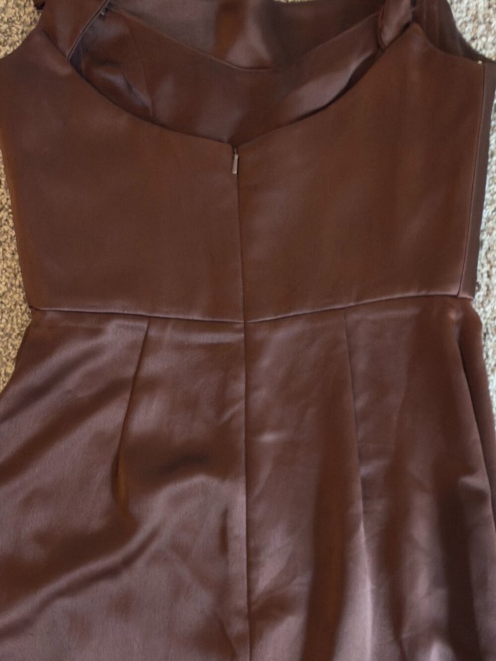 Jenny Yoo Sawyer Bridesmaids Dress in Espresso - Picture 4 of 5